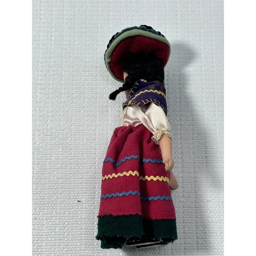 Collectible‎ Porcelain Doll Mexico Folk Art 1930s ORIGINAL 7